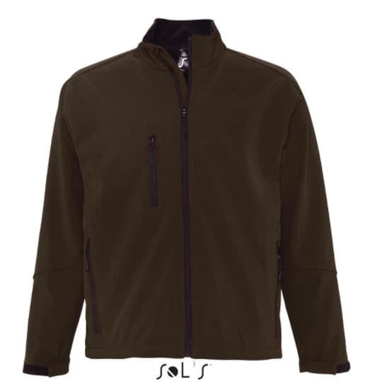 Sols Softshell muška jakna Relax French Navy L 46600