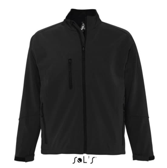 Sols Softshell muška jakna Relax Black S 46600