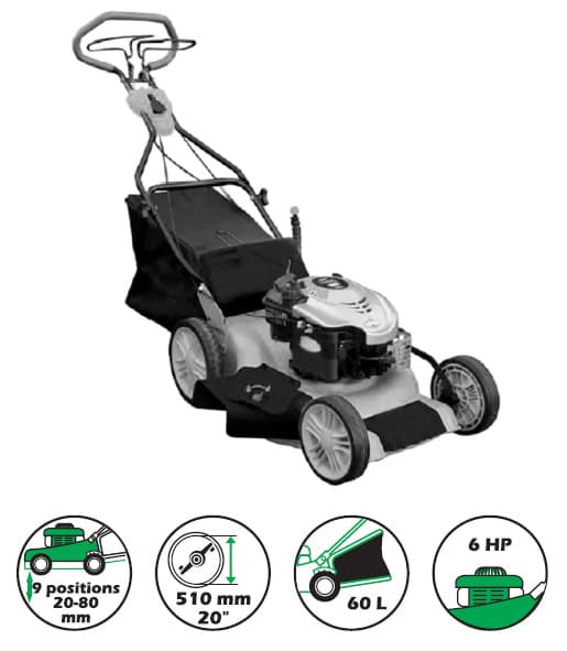 Motorna samohodna kosilica za travu WBM600SBS