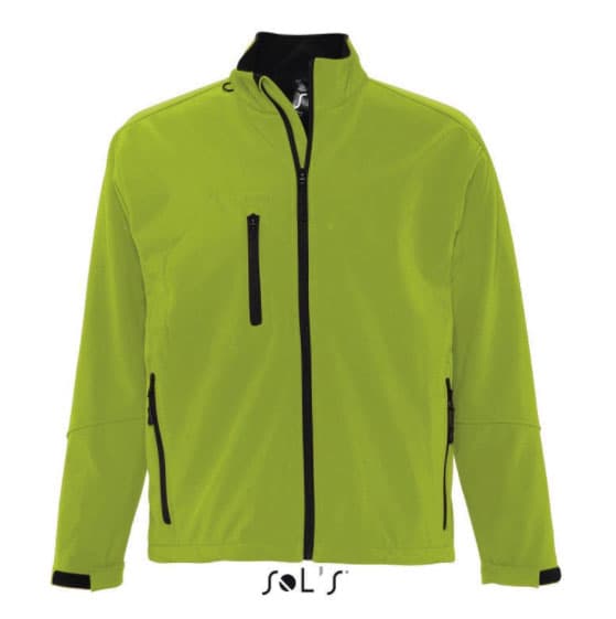 Softshell jakna za muškarce Sols Relax Green Absinthe XXL 46600
