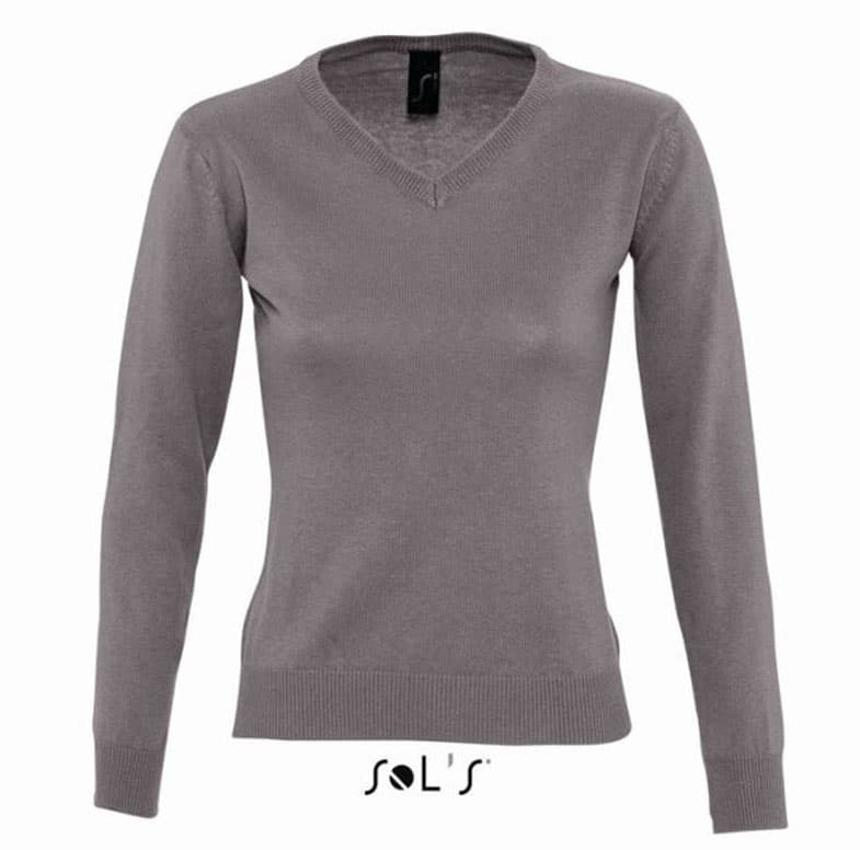 Sols Klasičan ženski džemper Galaxy Women Grey veličina XS 90010