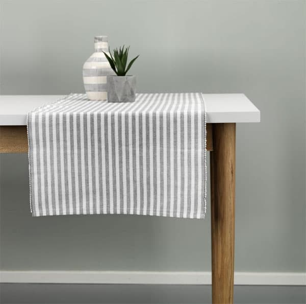 Nadstolnjak Tina 40x150 belo-siva