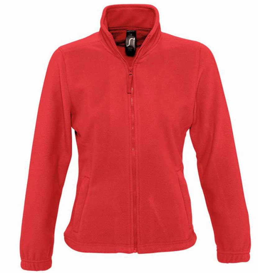 Sols Ženski duks sa rajsferšlusom North Women Red veličina XXL 54500