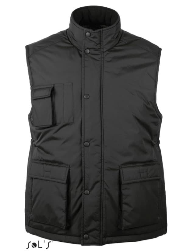 Sols Zimski prsluk Wells Charcoal Grey veličina XL 59100