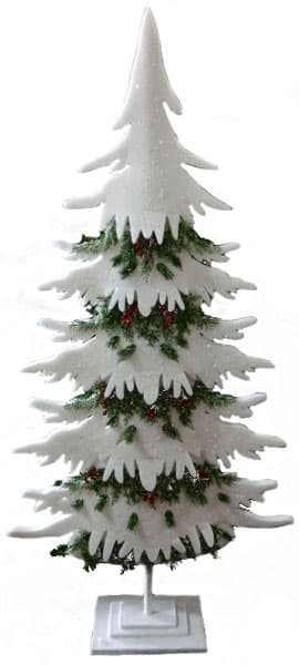 Novogodišnja Jelka Sa Imelom i Snegom - 210 cm