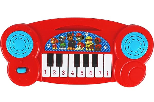 Dečija klavijatura Patrolne Šape 35273 crvena