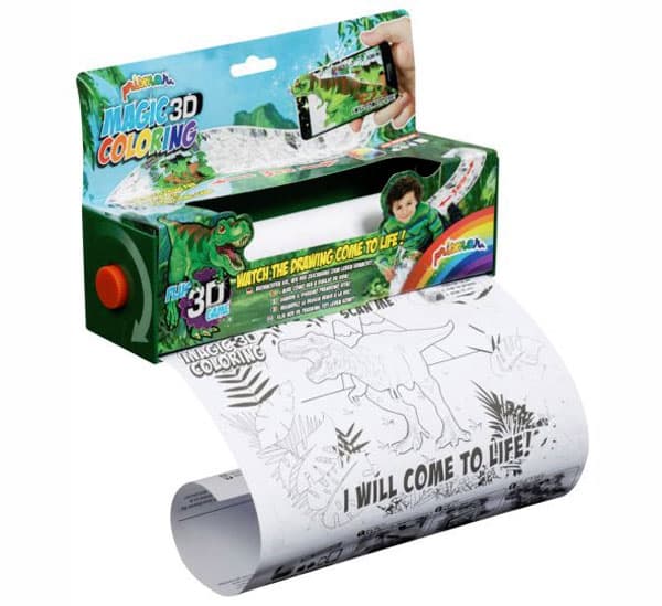 Set za bojenje Dinosaurus Magical 3D 36497