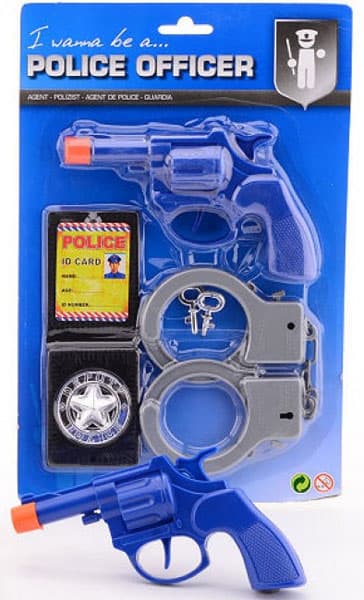 Dečiji policijski set Pištolj Lisice i Značka 36366