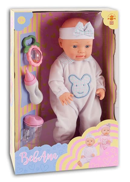 Bebana Ana Lutka sa dodacima 5072 belo odelo