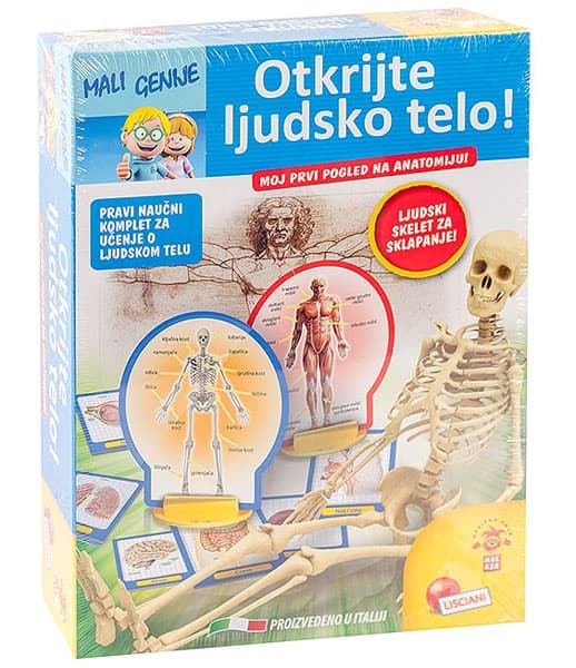 Mali Genije Otkrijte Ljudsko Telo Lisciani 36488