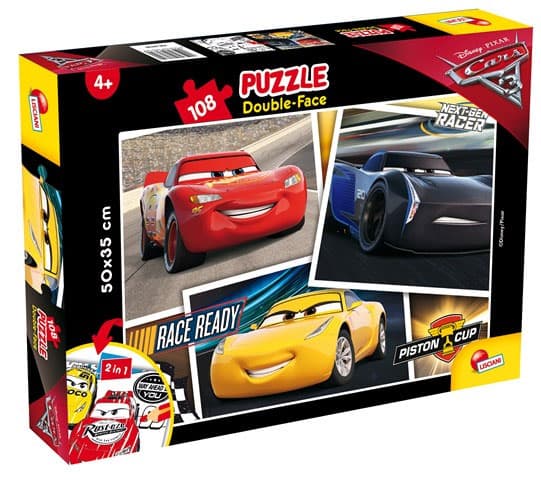 Lisciani Puzzle Cars 3 složi i oboji 108 delova 36462