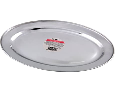 Texell oval inox 40 x 26,5cm TIO-40