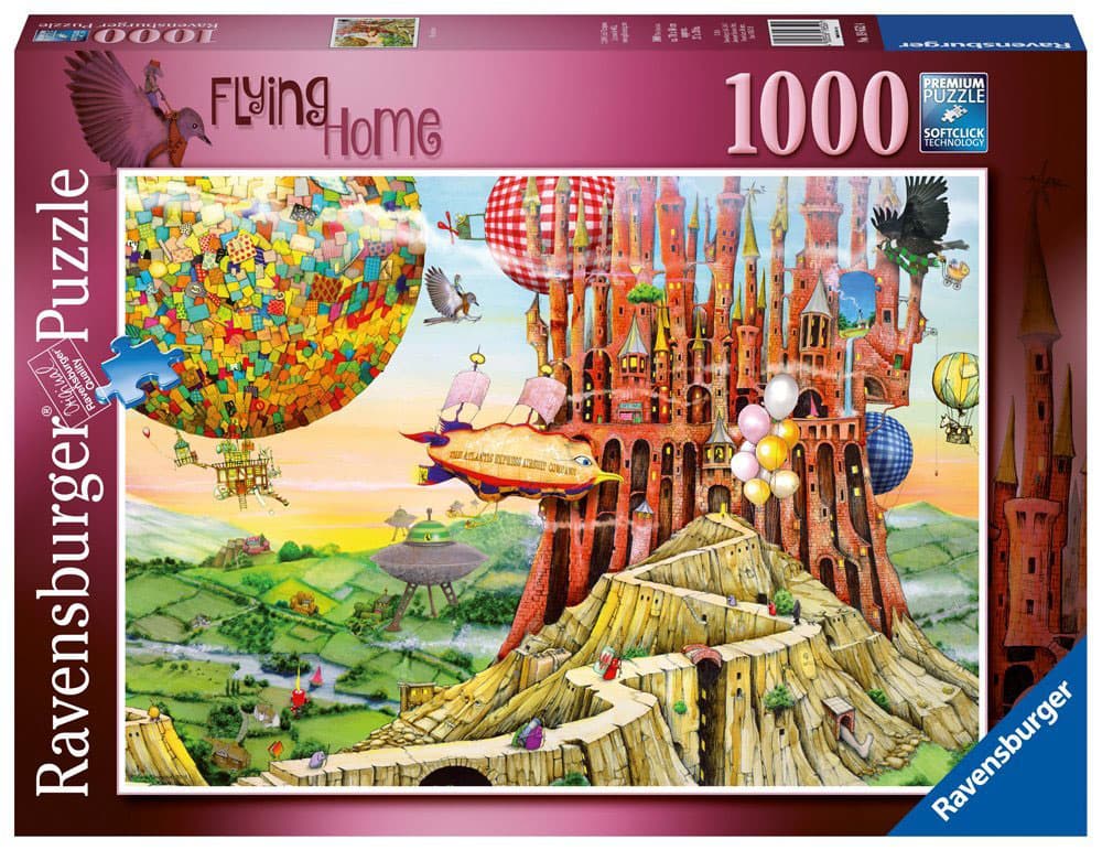 Ravensburger puzzle Fantazija - Flying home 1000 delova RA19652