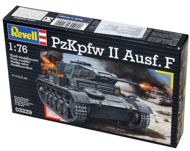 Revell maketa Borbeno vozilo PzKpfw II Ausf.F RV03229/025
