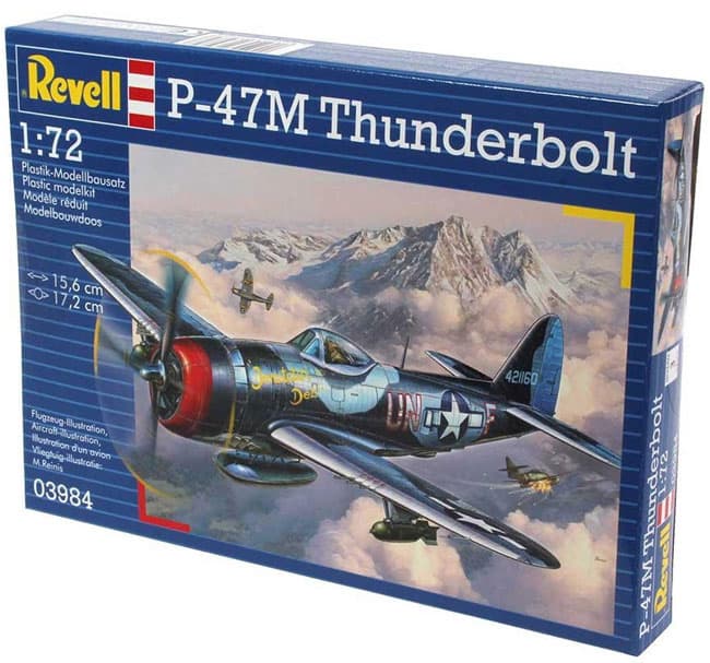 Revell maketa Borbeni avion P-47 M Thunderbolt RV03984/025