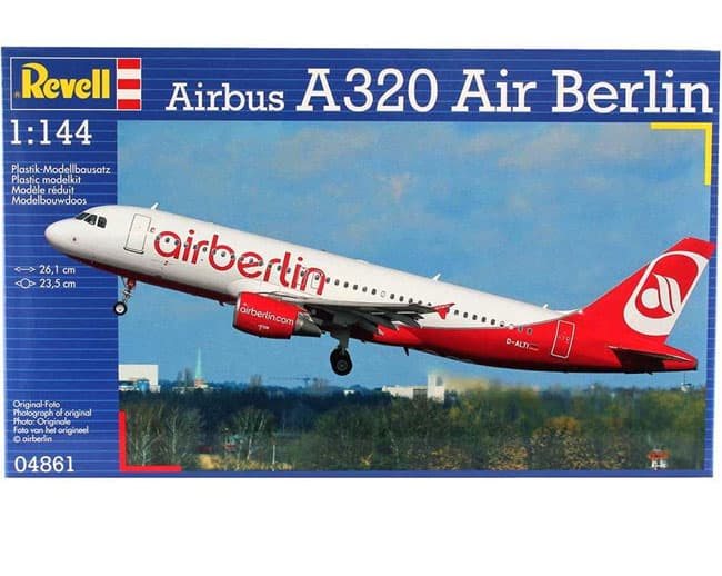 Revell maketa Avion Airbus A320 AirBerlin RV04861/120