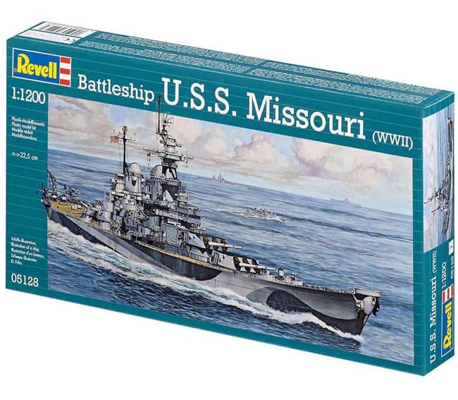 Revell maketa Brod U.S.S. Missouri WWII RV05128/030
