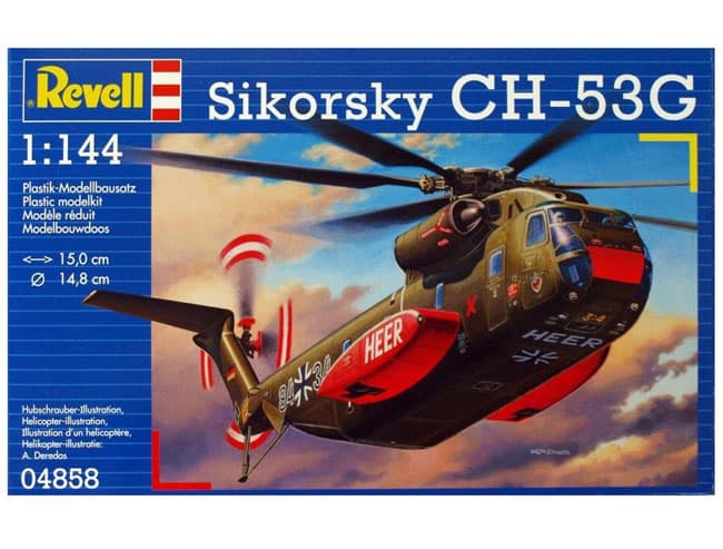 Revell maketa Helikopter Sikorsky CH-53 G RV04858/030