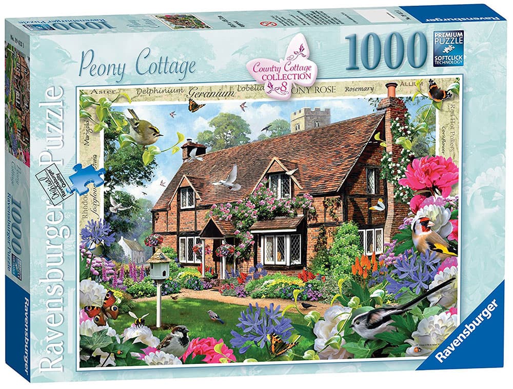 Ravensburger puzzle Kolekcija Country Cottage 8 - Peony Cottage 1000 delova RA19413