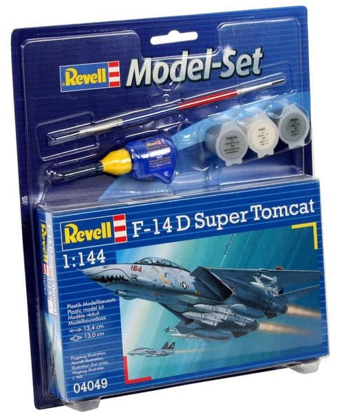 Revell maketa aviona sa priborom Model Set F-14D Super Tomcat RV64049/5006