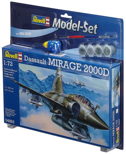 Revell maketa aviona sa priborom Model Set Mirage 2000D RV64893/5008