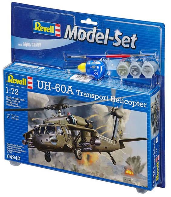 Revell maketa helikoptera sa priborom Model Set UH-60A RV64940/5008