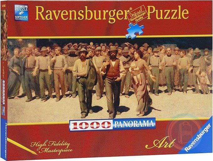 Ravensburger puzzle Art - Giuseppe Pellizza da Volpedo - Il Quarto Stato 1000 delova RA19006