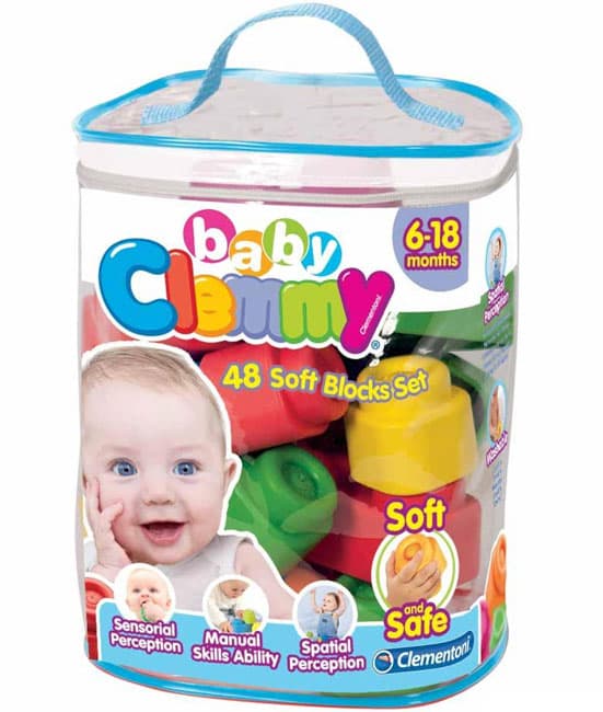 Clementoni Torba sa mekanim kockama 48kom CL17134