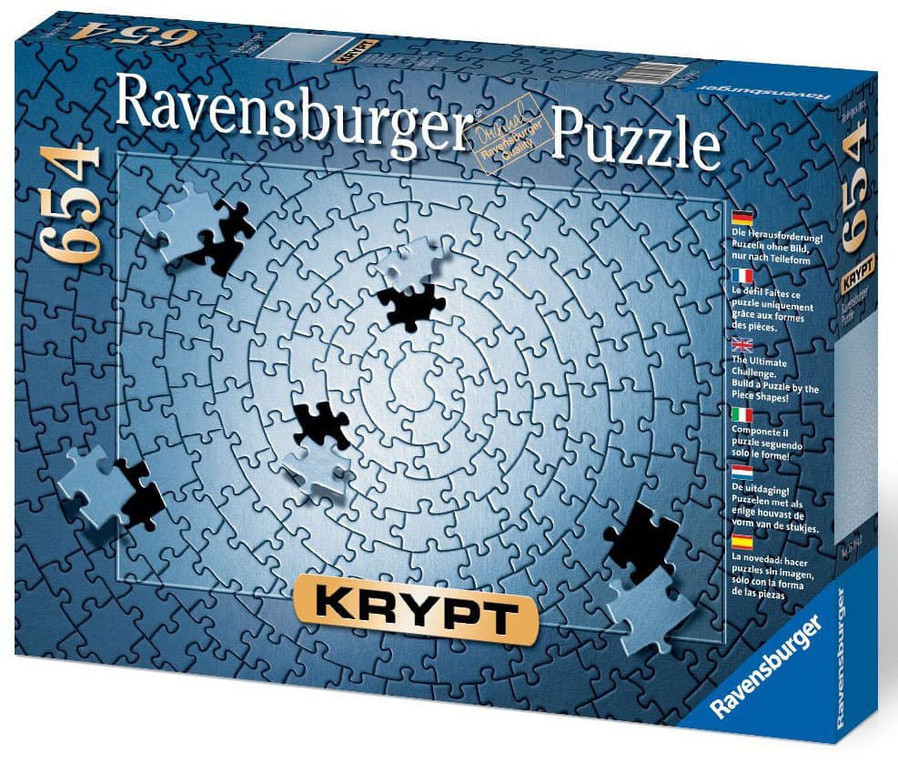 Ravensburger puzzle Specijalna serija  KRYPT - srebrna 654 delova