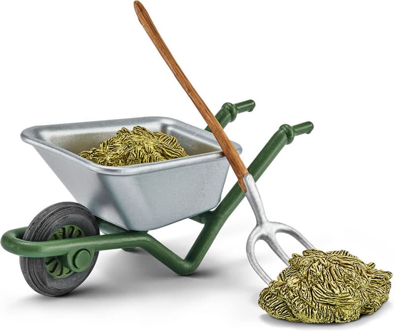 Schleich Figurice Domaće životinje - Set za čišćenje štala 42290