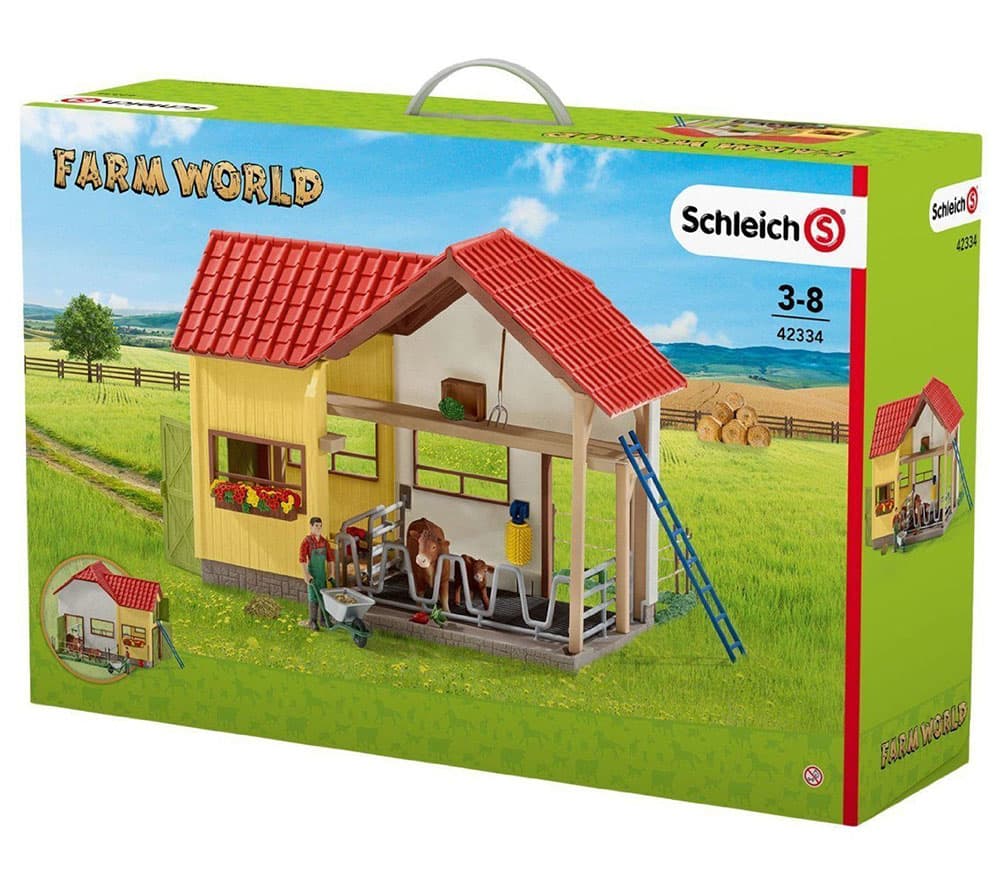 Schleich Figure Domaće životinje - Štala sa životinjama 42334