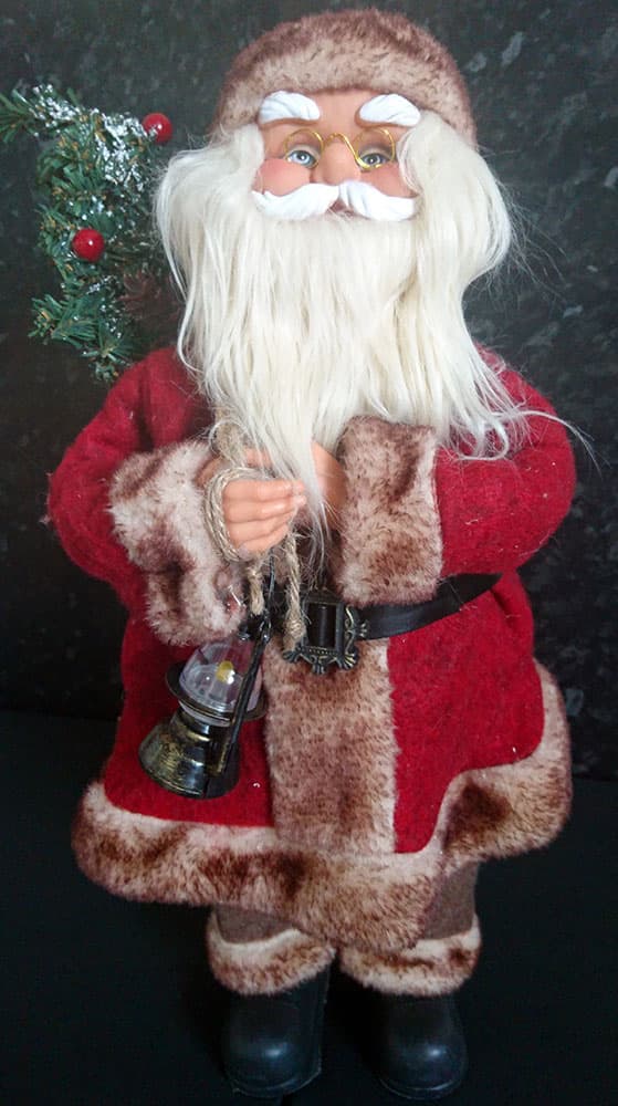 Deda Mraz Sa Fenjerom 43 cm