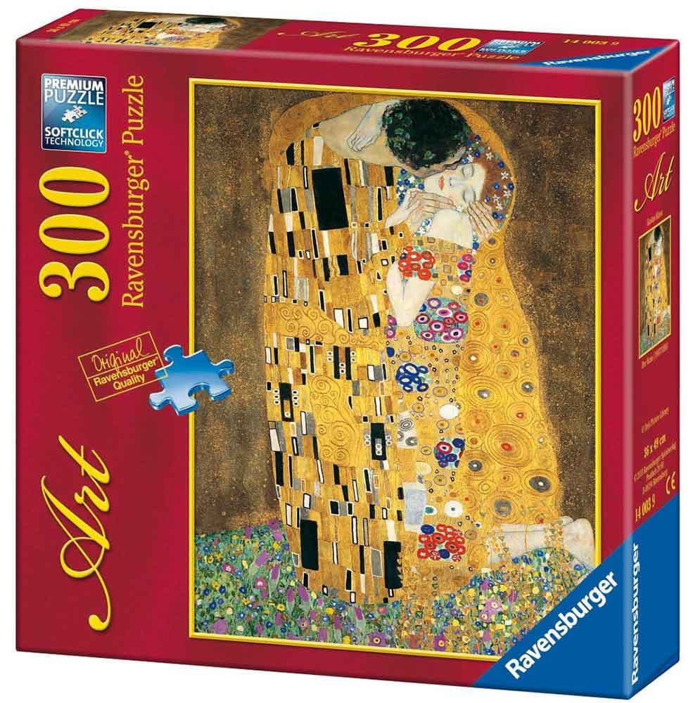 Ravensburger puzzle Art - Gustav Klimt - The Kiss 300 delova RA14003
