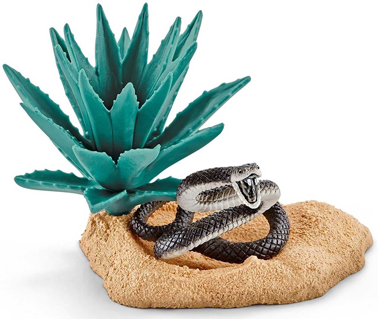 Schleich Figurice Divlje životinje - Crna mamba u gnezdu 42322