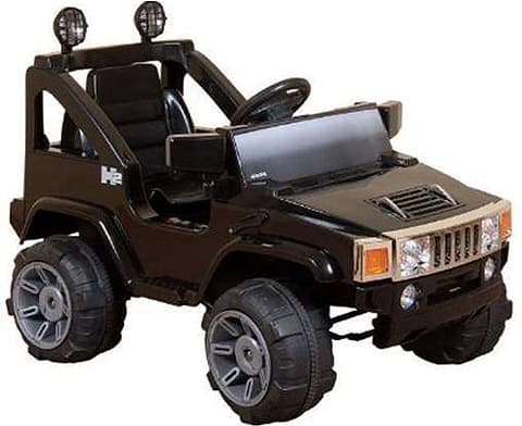 Automobil na akumulator - jednosed 202 crni