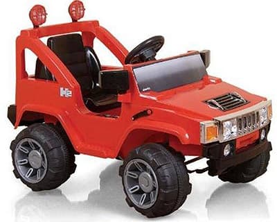 Automobil na akumulator - jednosed 202 crveni