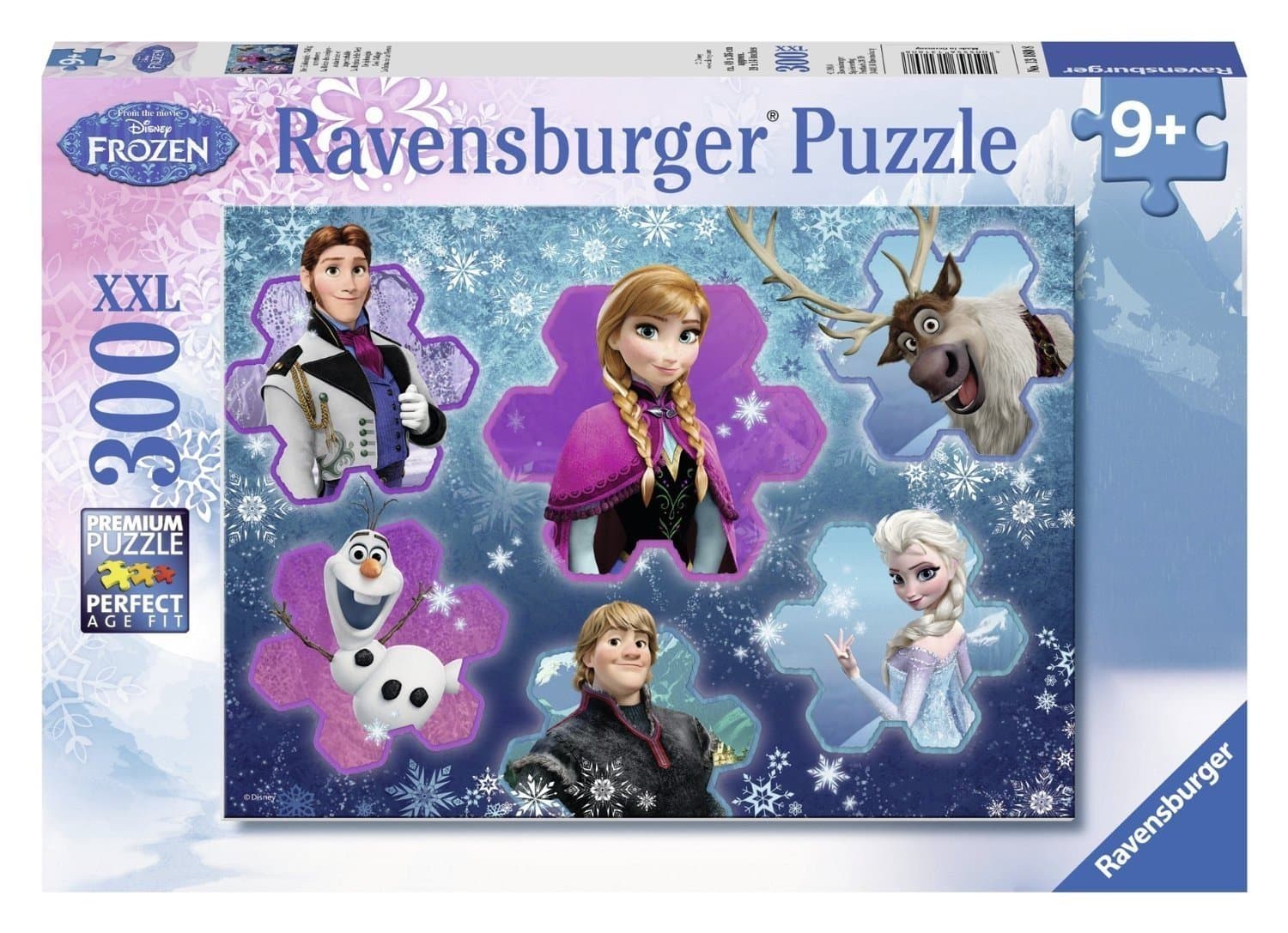 Ravensburger puzzle XXL - Disney - Frozen - Cool Character Collage 300 delova RA13180