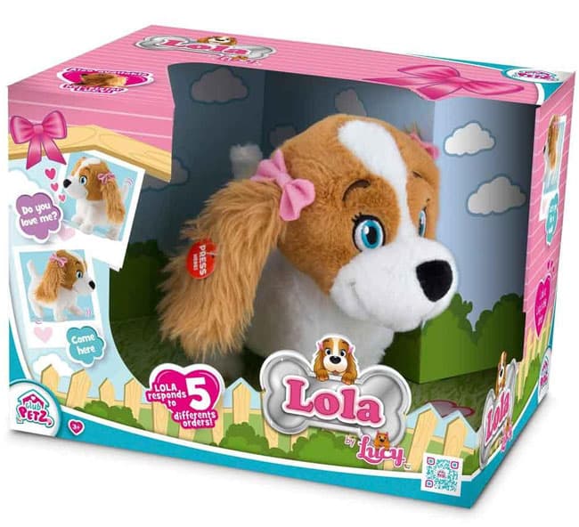 Interaktivna plišana kuca Lola IM94802