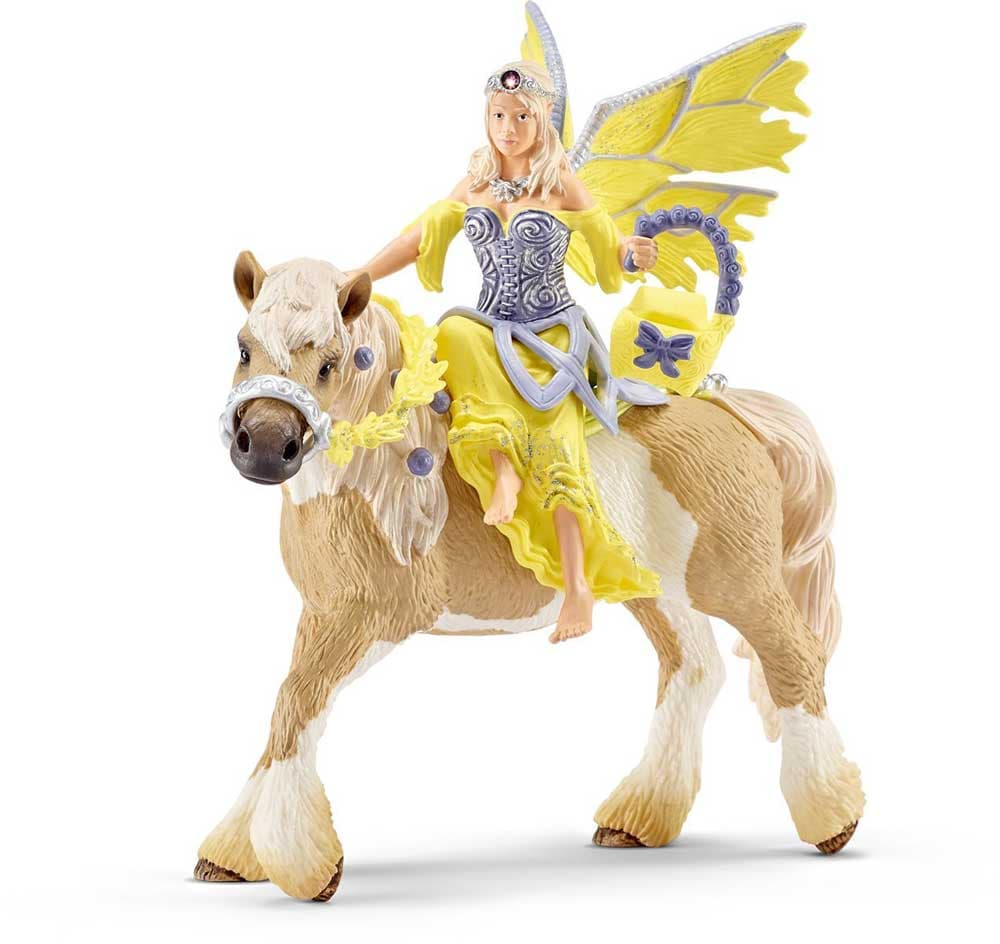 Schleich Figurice Bayala -  Vila Sera u svečanoj odeći na konju 70503