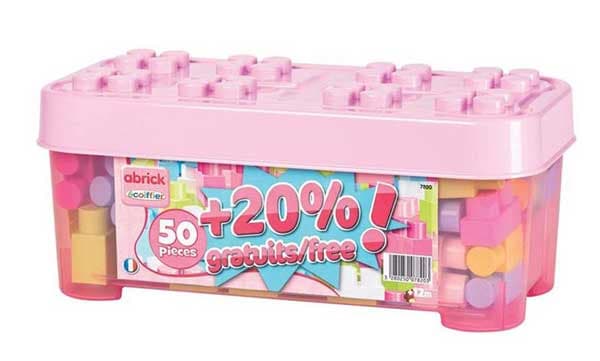 Ecoiffier Set Kocke SM007820, roze