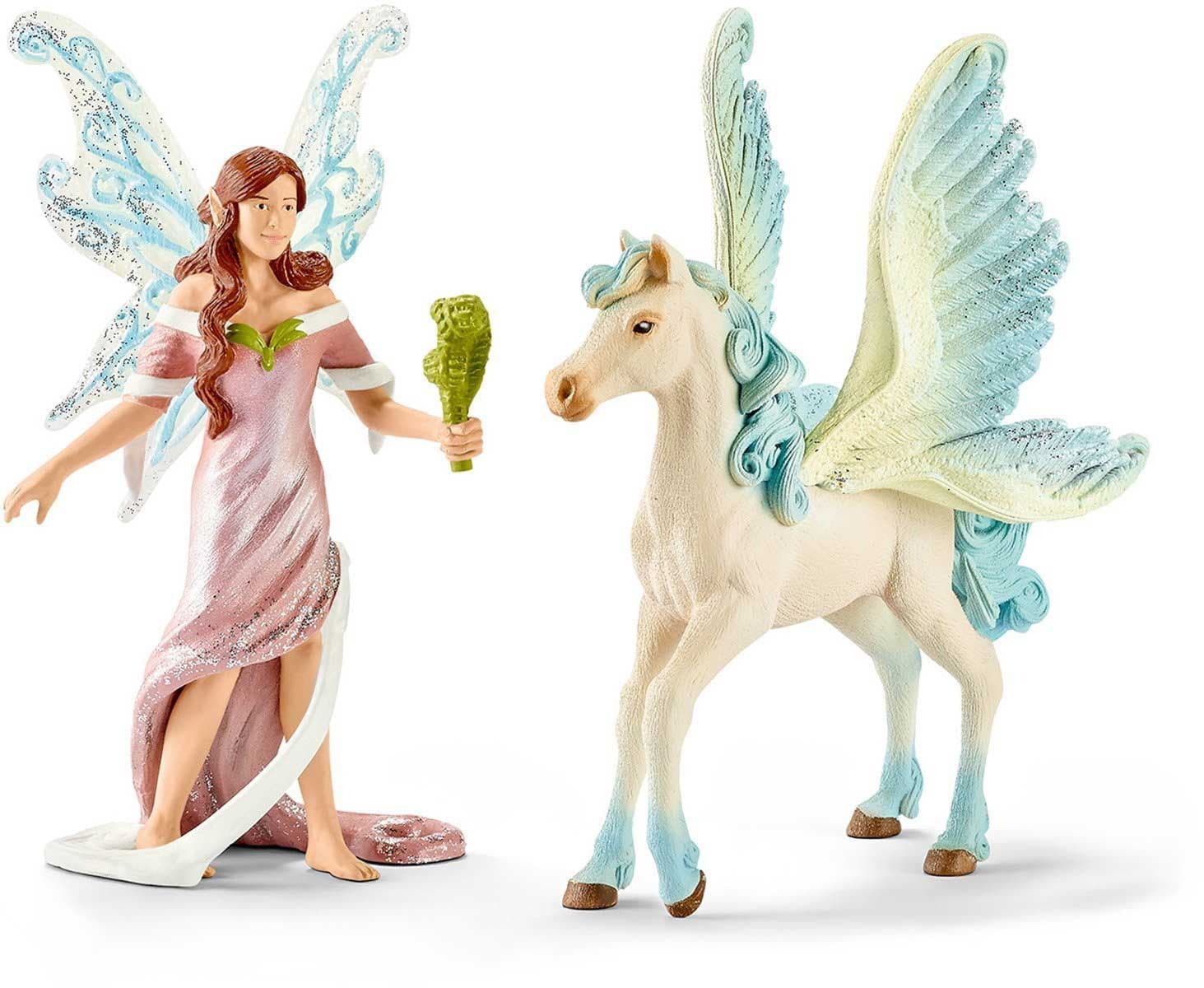 Schleich Figure Bayala - Vila Safenja sa pegazom 70539