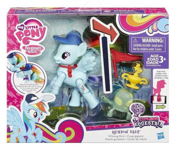 My Little Pony Explore Equestria Action Rainbow Dash B3602