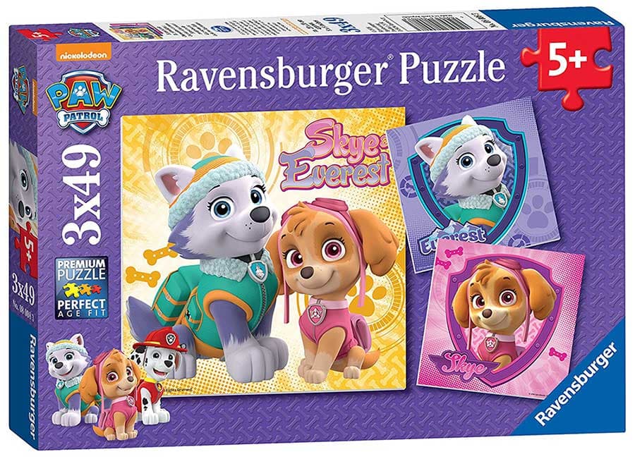 Ravensburger puzzle Dečije puzle - 3x49 - Paw Patrol - Paw Patrol - Skye i Everest  3x49 delova RA08008