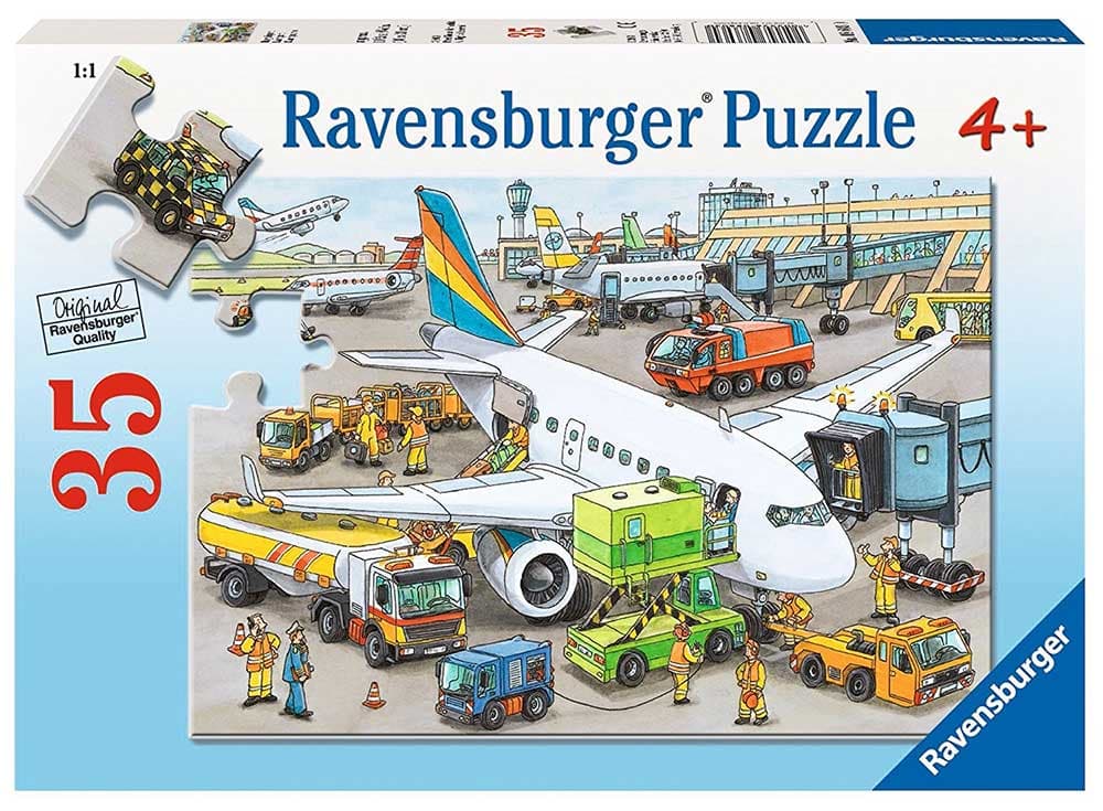 Ravensburger puzzle Dečije puzle - 35 - Busy Airport  35 delova RA08603