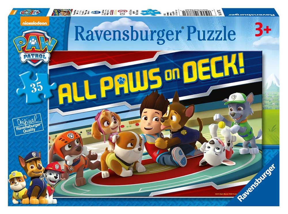 Ravensburger puzzle Dečije puzle - 35 - Paw Petrol - All Paws On Deck   35 delova RA08776