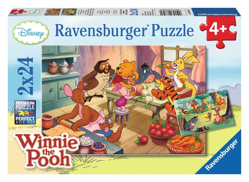 Ravensburger puzzle Dečije puzle - 2x24 - Disney - Winnie the Pooh   2x24 dela RA08856