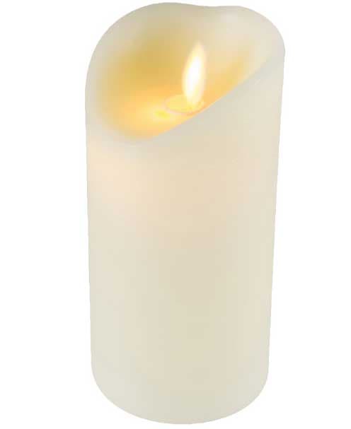 Ukrasna voštana LED sveća sa efektom plamena CMW16