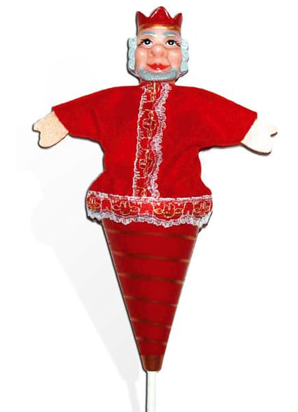 Ginjol lutka na štapu kralj 7004S 1