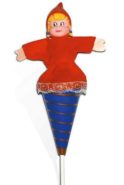 Ginjol lutka na štapu Crvenkapa 7004S 3 