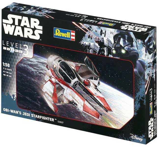 Revell maketa Star Wars Obi Wans Jedi Starfighter RV03607/030